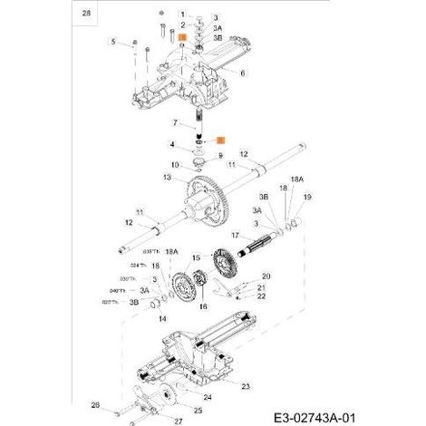 RODAMIENTO ORIGINAL EMAK C7410335