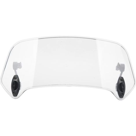Pare-brise de moto réglable à clipser, déflecteur de vent universel transparent (1/5)