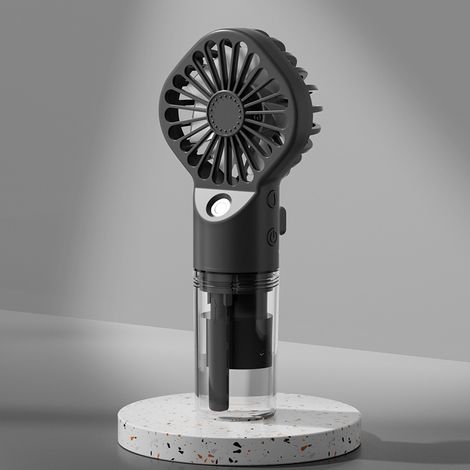 Ventilateur brumisateur portable, humidificateur, ventilateur à remplissage d'eau, longue autonomie, mini ventilateur brumisa(Y004) (1/2)