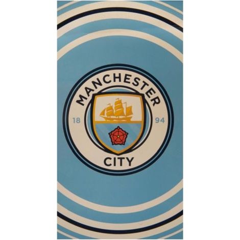Telo mare/piscina grande ad asciugatura rapida del Manchester City Fana