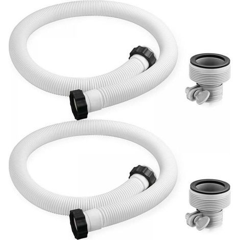 Intex Poolschlauchadapter Ersatzschlauch Poolschlauch Filterpumpenzubehör FLITI