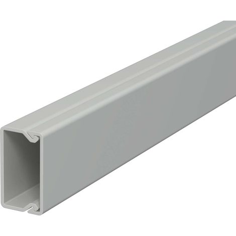 OBO Bettermann Vertr Wand+Deckenkanal m.Obert. 15x30mm,PVC WDK15030GR 2 Stk