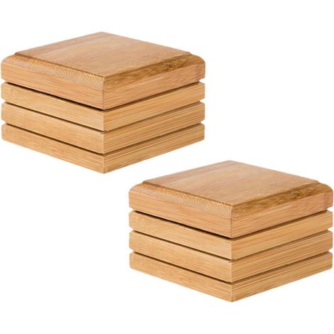 Soap Dishes 2 Pieces Drainage for Bathroom and Shower Eco