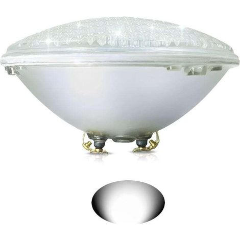 Ulisem35W Lampe de Piscine LED Blanc Lumière PAR56 12V DC/AC, Etanche IP68 Éclairage sous-marin, Remplacez Les Ampoules halogènes 150W，-6000k[Classe énergétique F]