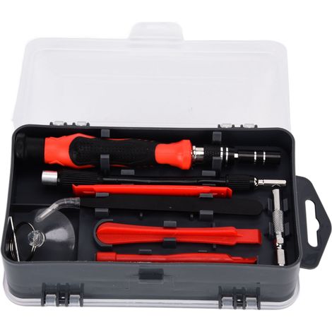 115 in 1 Screwdriver Set Magnetic Accuracy Multifunctional Bits Electronics Repair Tool KitRed