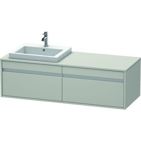 Duravit Ketho consola mueble bajo lavabo, suspendido,