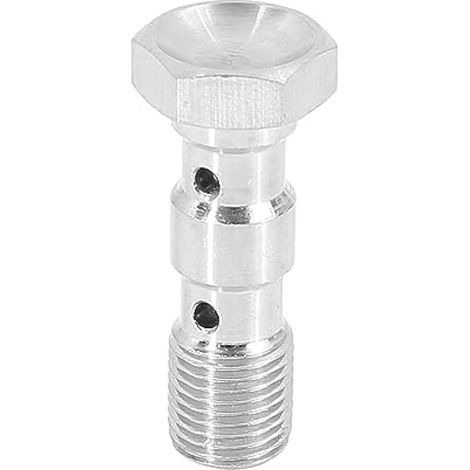 Adaptateur de montage frein double boulon banjo filetage métrique M10x1.0 (1/4)