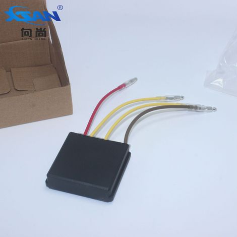 Redresseur pour moto compatible avec le régulateur de tension Polaris Sportsman 500 (références 2203636 et 4060173). (1/2)