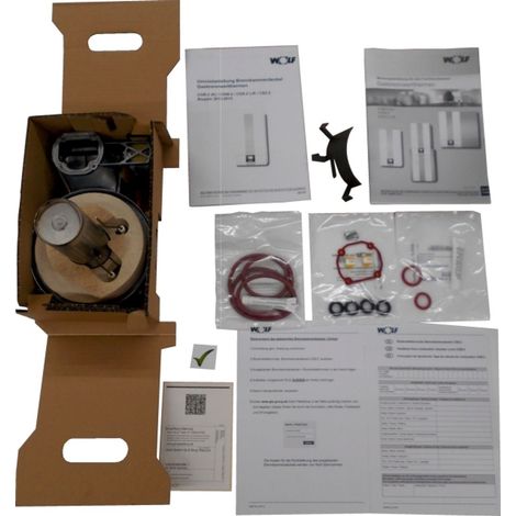 Wolf Kit di conversione per coperchio camera di combustione CGB-2 2013-2015 LB2-3, 20/24 kW, 8614983