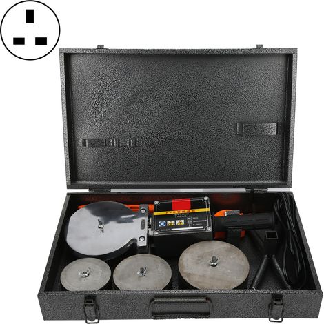 Machine à souder électrique PPR 2000W 220VAC fiche UK, équipement de fusion à chaud pour tuyaux plastiques (1/5)