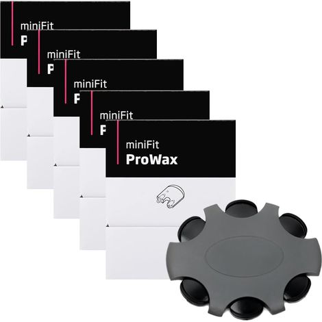 Filtre anti-cérumen pour appareils auditifs Minifit Prowax, pièces détachées pour appareils auditifs, kit de nettoyage, accessoires, pack de 5 pièces (1/5)