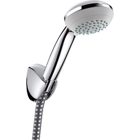 Hansgrohe Crometta 85 - Brausegarnitur Variojet 2jet, mit Halter Porter'C 1,60 m, verchromt 27559000 (1/5)