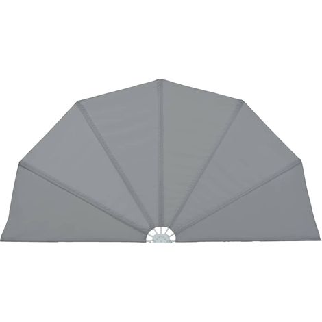 Maison Exclusive - Tenda Laterale per Terrazza Pieghevole Grigio 200 cm (1/5)