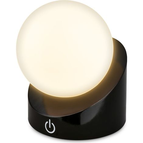 Mini LED Tischlampe kabellos IP54 Tischleuchte Akku Aussen/Innen Dimmbar Touch