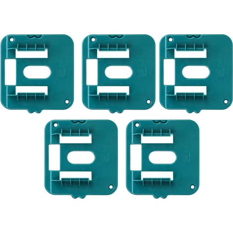 Base de rangement de batterie en 5 pièces pour batteries au lithium Makita 18V, compatible avec BL1860, BL1850, BL1840 et BL1830. (1/5)