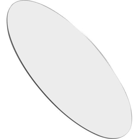 Miroir Acrylique Rond 18 CM pour Accessoires Photo et Décoration Cosmétique Surface Élégante (1/5)