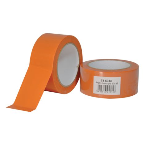 Karton mit 36 Rollen PVC-Klebeband orange Baustellenbereich 50mm x 33m HPX - ET5033