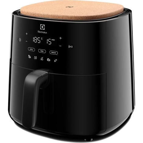 Friteuse à Air Series 700 EAF5B, Frire, Griller ou Cuire, Cuisinez des plats frits plus sains, Design compact, Surface antiadhésive, Compatible lave-vaisselle, 5 Litres, 1500 W, Noir (1/5)