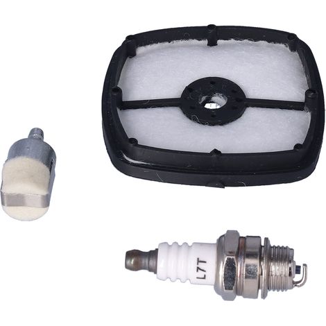 Kit de Filtre à Air, Filtre à Huile et Bougie pour Tondeuse SRM210 - Accessoires Jardin (1/5)