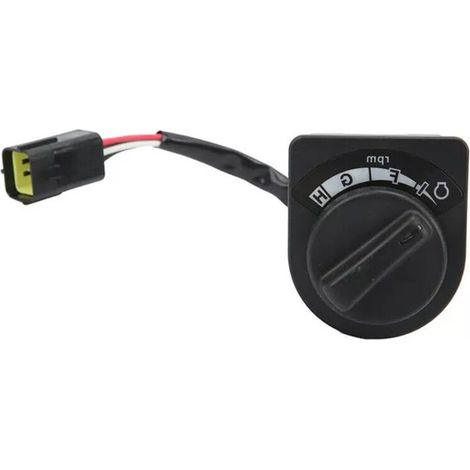 Botón de aceleración para excavadoras EC250D, EC350D y EC380D. 14708416 14725311 VOE14659775