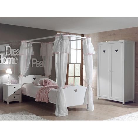 Chambre Complète 5P "Amori V" Blanc (1/5)