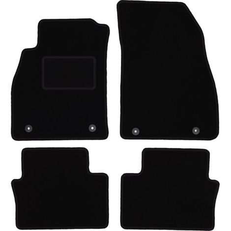 Tappetini in velluto nero per: Chevrolet Malibu V station wagon, liftback, berlina (2011-2015)