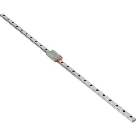 Glissière linéaire MGN12H 600mm, chariot de coulisse pour défonceuse CNC, bloc coulissant, rail de guidage de précision, kit de mouvement (1/5)