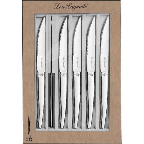 Set mit 6 steakmessern - Laguiole - 251306MB02K35