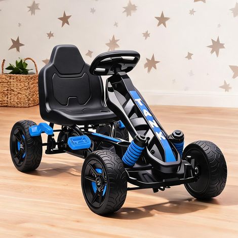 Voiture électrique pour enfant coloris bleu 100 x 59 x 60,5 cm (1/5)