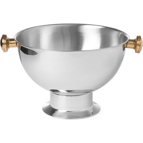 Ciotola o vaso in acciaio per champagne o punch 13,5L - Hendi 471500