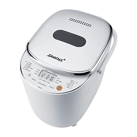 Forno automatico per pane Steba Steb BM 3 SR/WH, 540 W, con funzioni di lievitazione e cottura, colore bianco (1/3)
