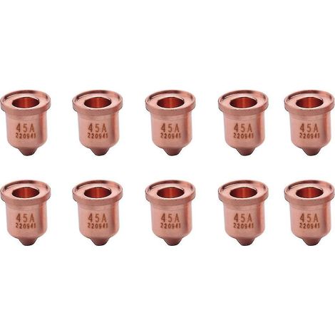Buses de découpe plasma 10 pièces 220941 pour 65/85/105 (1/5)