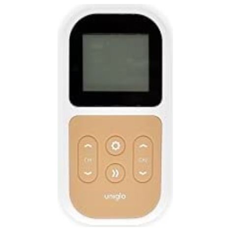 TensCare Uniglo estimulador muscular electrónico Lámina adhesiva Negro, Naranja (1/5)