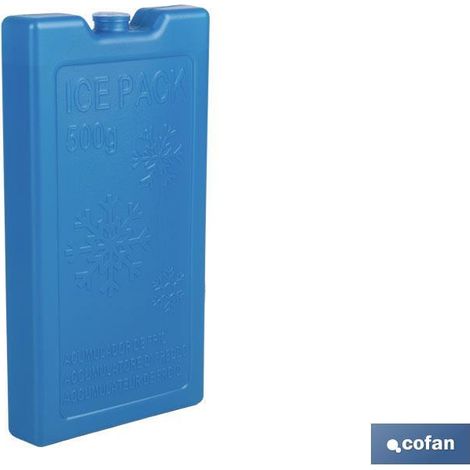 Acumulador de frío para nevera portátil en color azul (500ml) (1/4)