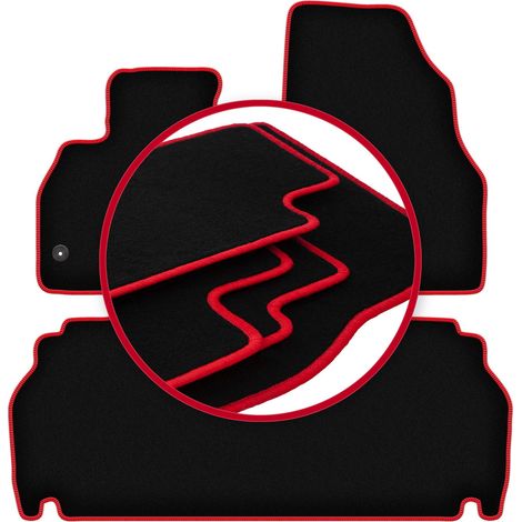 Tapis de voiture CARLUX-ROUGE pour : Renault Kangoo Express combivan (2021-) (1/5)