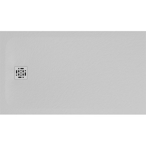 Piatto doccia bianco 80x180 cm Globo serie Docciapietra DP18080501 Bianco - Mineralsolid (1/4)