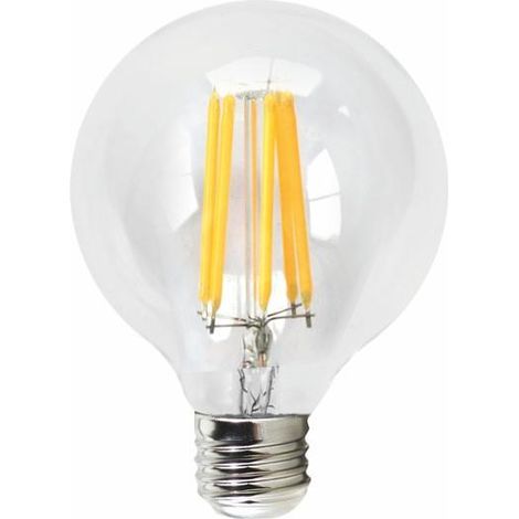 GOBLO Dimmbare E27 LED-Filament-Glühbirne 6W Warmes Licht 3000K