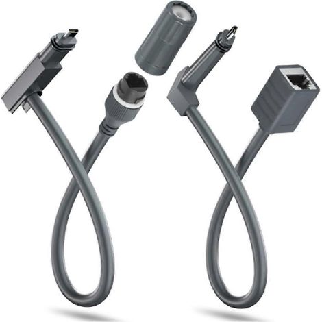 Rallonge de câble RJ45 Starlink Gen2 avec connecteurs femelles RJ45 conçue pour les antennes paraboliques et routeurs Starlink Gen 2. (1/5)