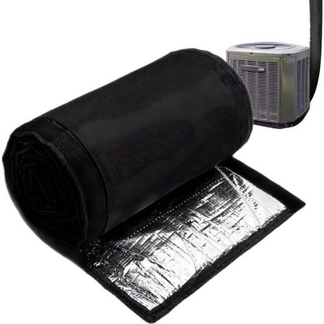 Isolation des tuyaux de climatisation, gaine de protection pour tuyau d'évacuation, ruban isolant thermique, housse de protection contre la poussière pour tuyaux de ventilation de climatiseurs, pour r (1/5)