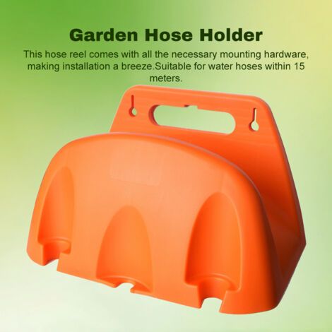 Support mural robuste pour outils d'irrigation avec support pour tuyau d'arrosage (1/5)