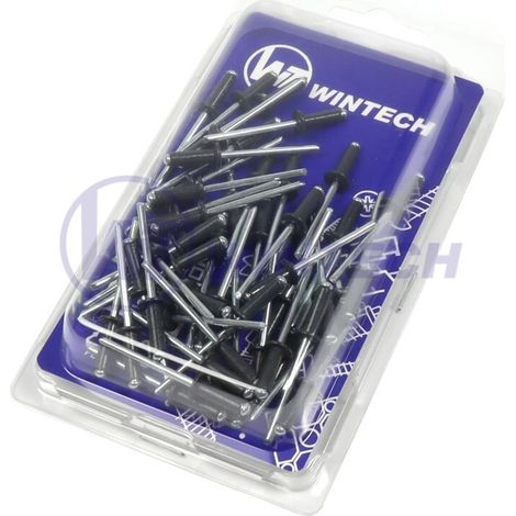 Rivetto WINTECH DIN 7337 Al/acciaio 4,0 x 12 RAL 7016 KEJSB40012SBM1