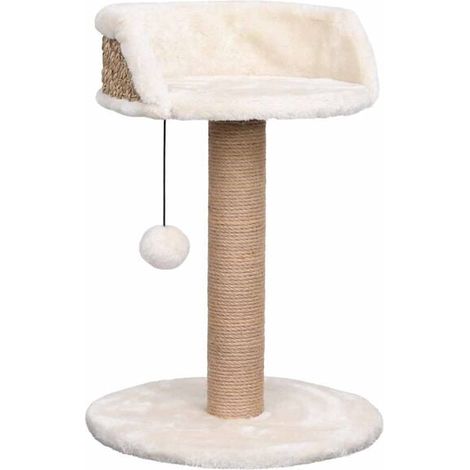 Arbre à chat avec poteau à griffes, 49 cm, en algues.