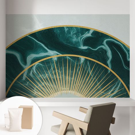 Carta Da Parati Non Tessuto - Con Colla Gratuita - Con Motivi Moderni - Design Elegante Per Pareti Marmo elegante 104x70 cm (1/5)