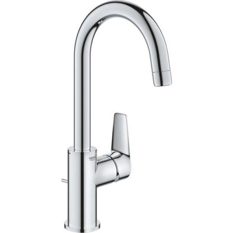 Mitigeur monocommande Lavabo GROHE - Taille L - Col de cygne - Chromé (1/5)