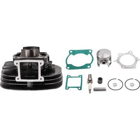 Kit di guarnizioni per cilindro e pistone, in metallo e gomma di alta qualità, compatibile con i modelli Yamaha Blaster 200, incluso Yamaha Blaster 200 YFS200, migliora l'efficienza del motore, facile (1/5)