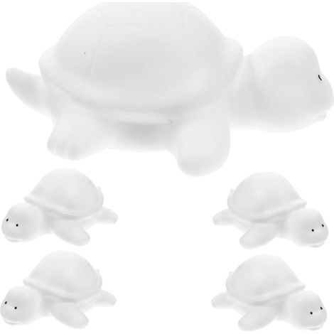 5 pièces Veilleuse Tortue LED Lampe Colorée Couleurs Changeantes pour Chambre Garçon Fille Décoration Ambiance Compacte et Portable (1/5)