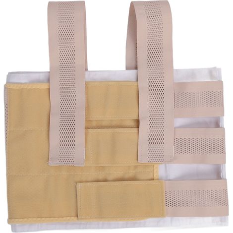 Sangle thoracique ajustable de maintien pour fractures costales, douleur thoracique gauche, soutien fixe post-traumatique, ceinture de récupération pour côtes cassées (1/5)
