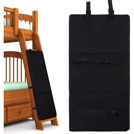 Housse D'Échelle De Lit Superposé: Double Tapis De Protection pour Lits Superposés, Pliable Et Réglable, Dispositif De Sécurité pour Prévenir Les Chutes pour Enfants (78 38cm Noir) (1/5)