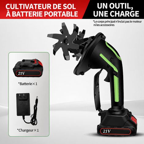 Micro-bineuse électrique sans fil 1 batterie ABS et nylon 1,72 kg 1.72 kg 31 × 13 × 16,5 cm 1,72 kg – Livraison gratuite