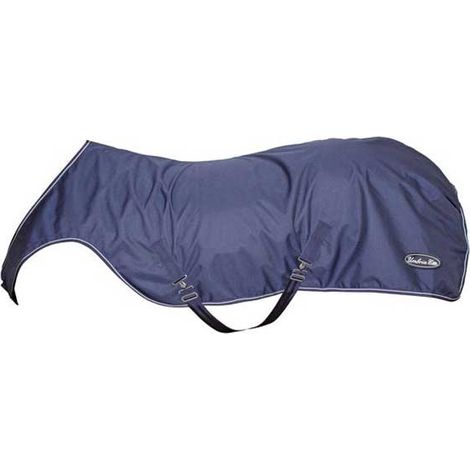 120/125 cm, Blu Navy: Coprireni da Paddock impermeabile con interno in pile e sgancio rapido (1/4)